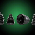 Injection molded TPEE material CVJ boot from Hetroflex TPEE supplier