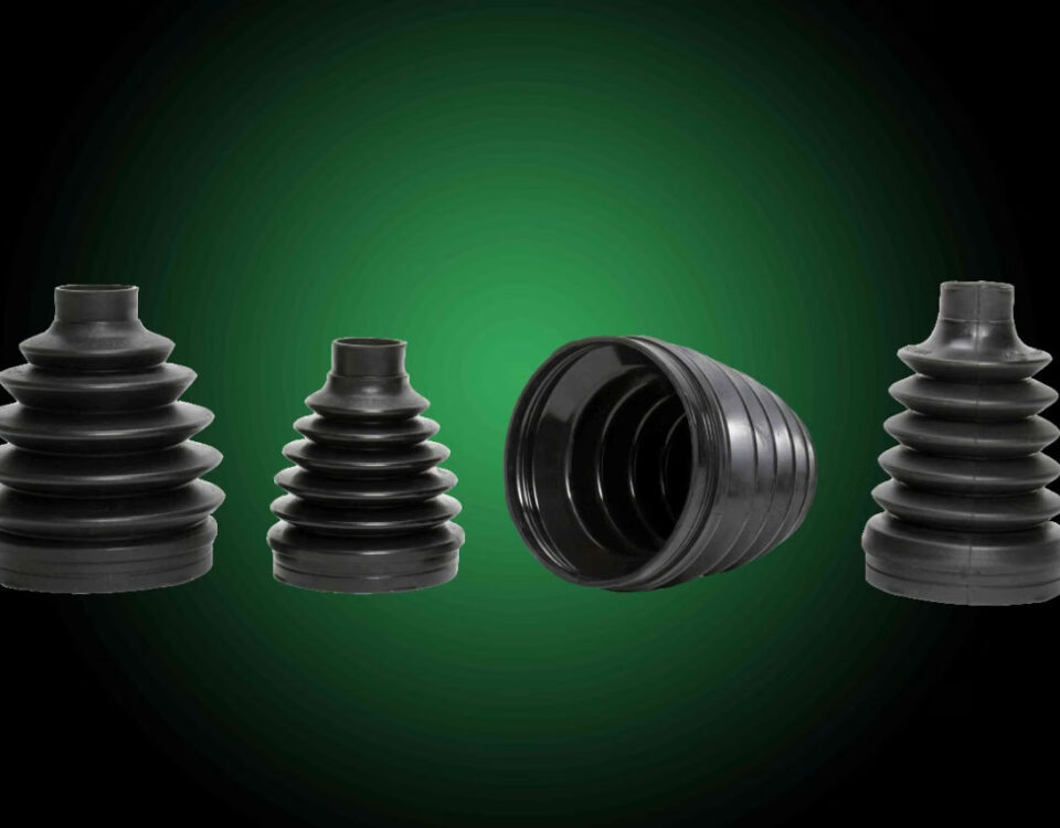 Injection molded TPEE material CVJ boot from Hetroflex TPEE supplier